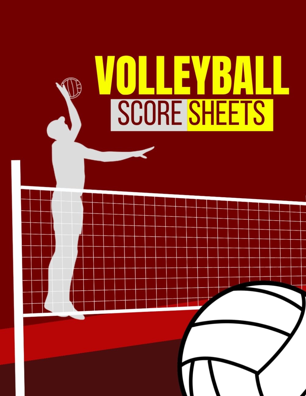 Volleyball Spike On Score Sheet