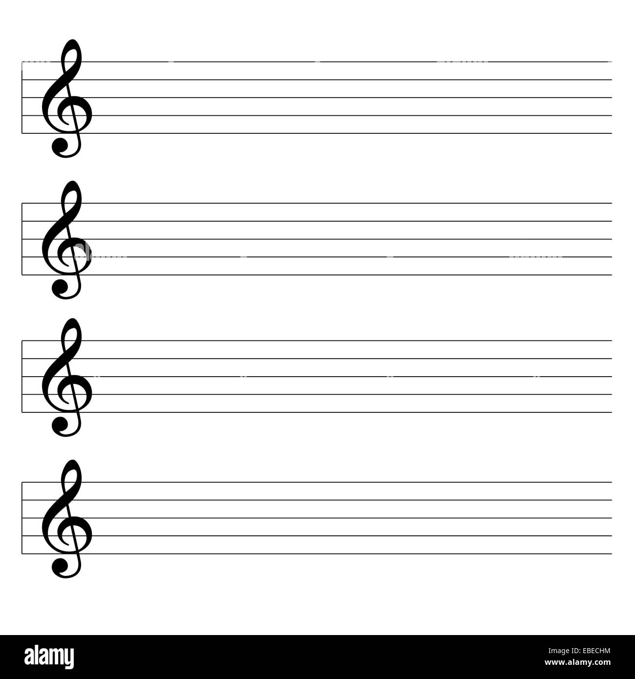 Blank Musical Score Sheets Free