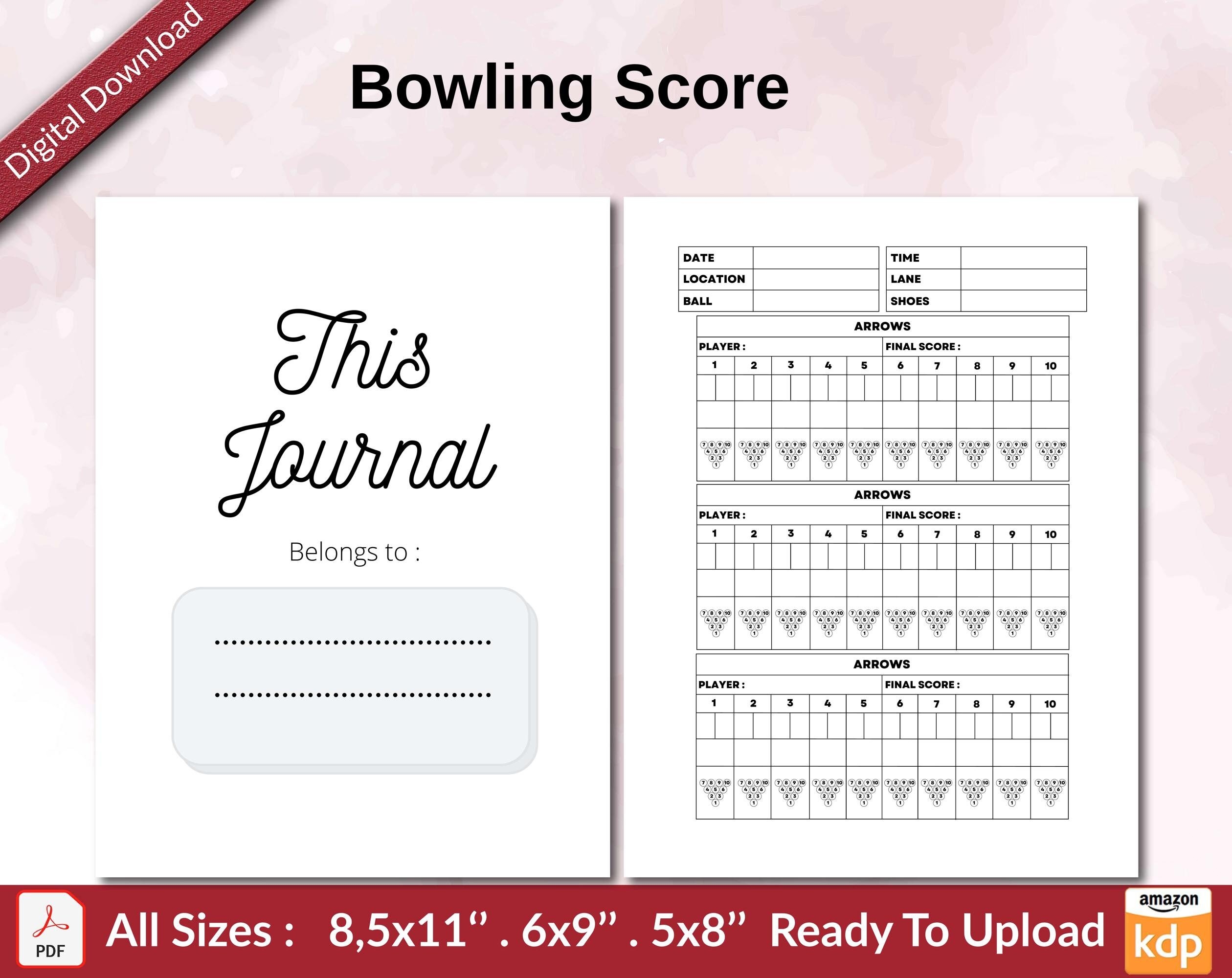 Bowling Score 120 Pages Ready To Upload PDF Used As Low Bowling Score 120 Pages Ready To Upload PDF Used As Low