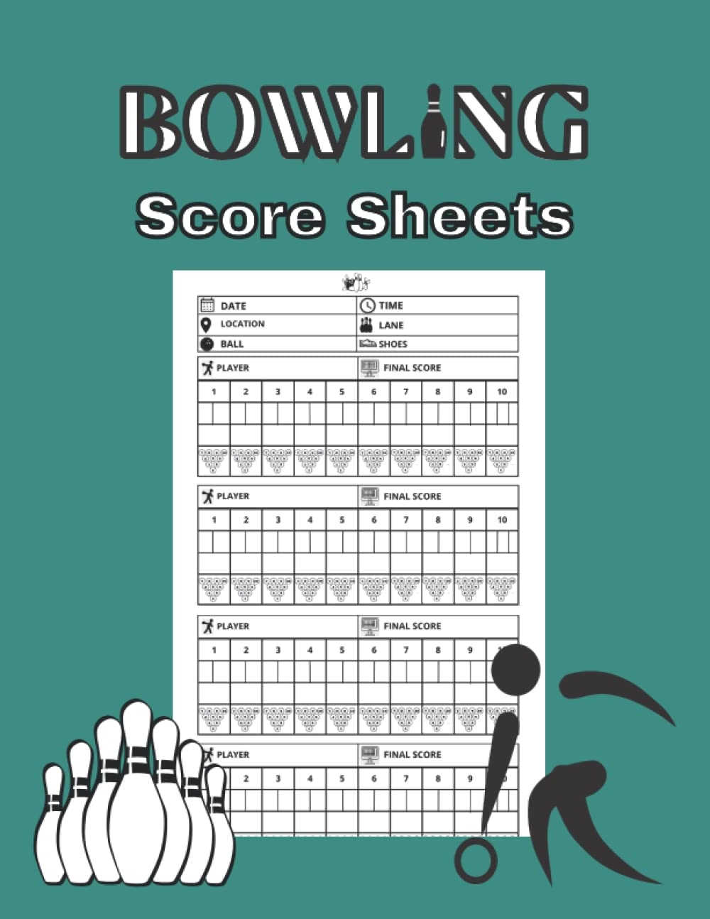 Bowling Score Sheets 8 5 Bowling Score Sheets 8 5