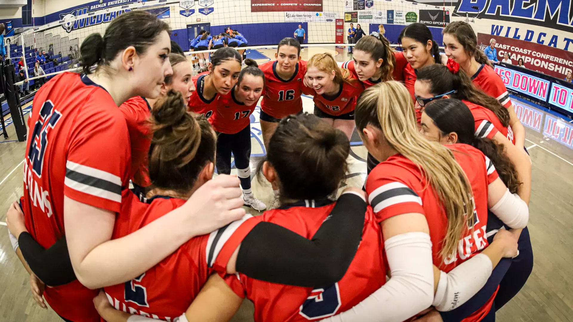Five Set Heartbreak In Amherst As Women s Volleyball Gives It All In ECC Semifinal Match Friday Evening Queens College