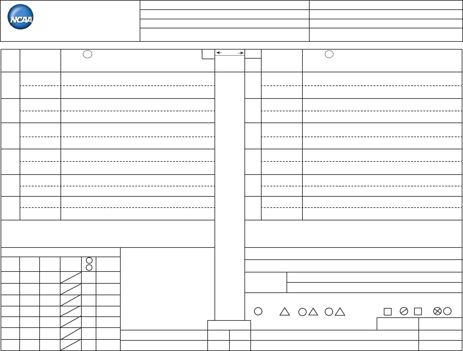 Free Volleyball Scoresheet PDF 580KB 1 Page s Free Volleyball Scoresheet PDF 580KB 1 Page s