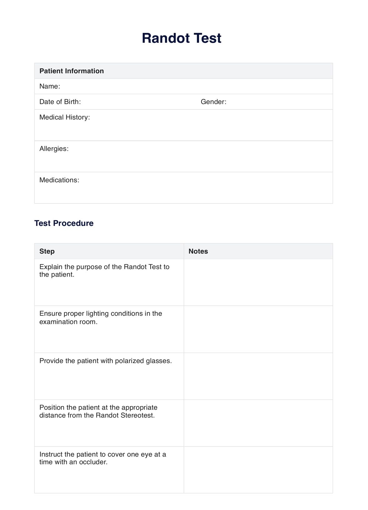 Randot Test U0026 Example Free PDF Download Randot Test U0026 Example Free PDF Download