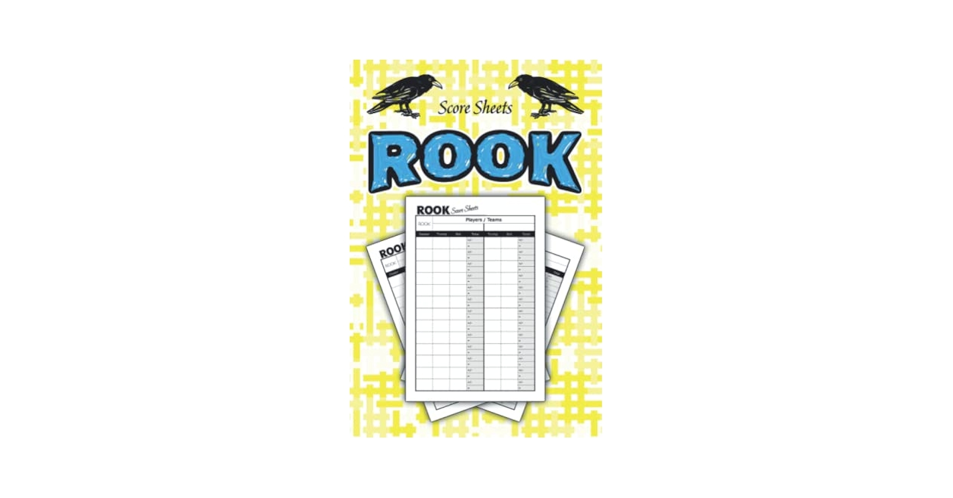 Rook Score Sheets 130 Large Rook Score Sheets For Scorekeeping Rook Score Pads Size 6 X 9 Inch Publishing Tony Amazon Books