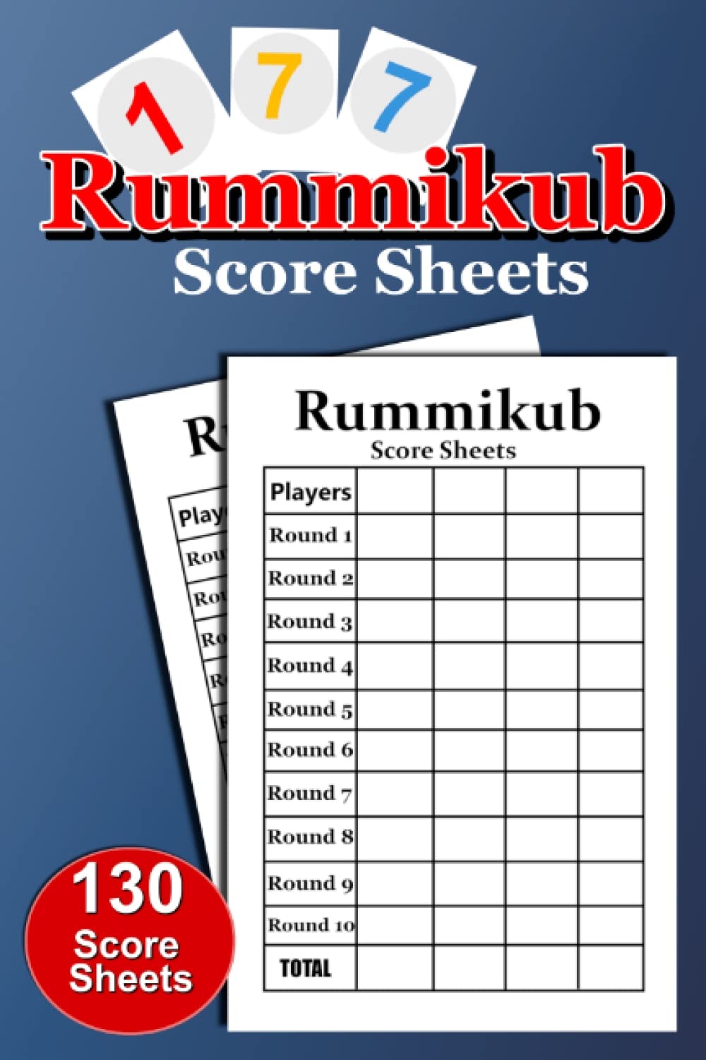 Rummikub Score Sheets 130 Large Score Pads For Scorekeeping Rummikub Desertcart South Africa