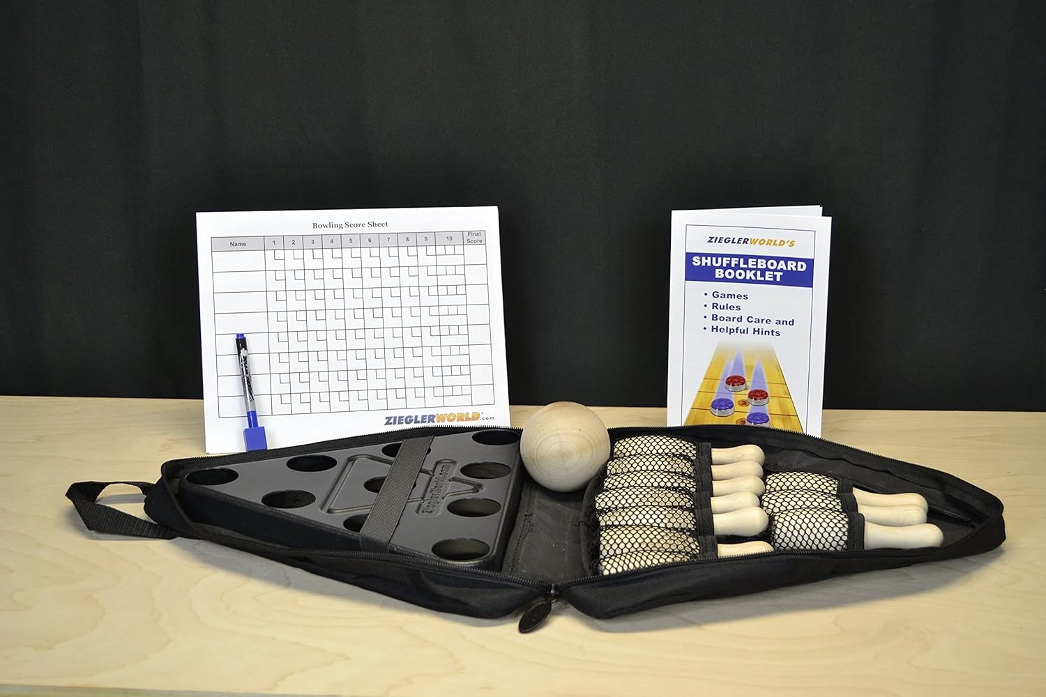 Shuffleboard Bowling Score Sheet