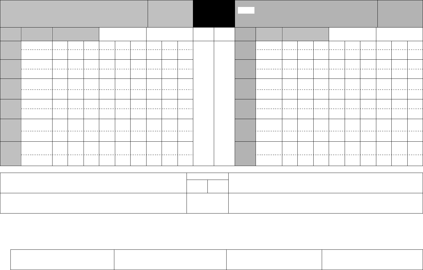 Volleyball Scoresheet In Word And Pdf Formats