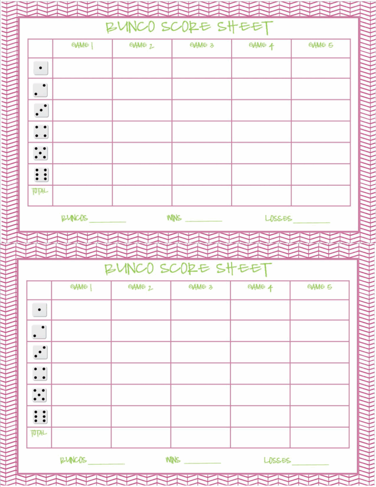12 Best Bunco Score Sheets Ideas Bunco Score Sheets Bunco Bunco Party