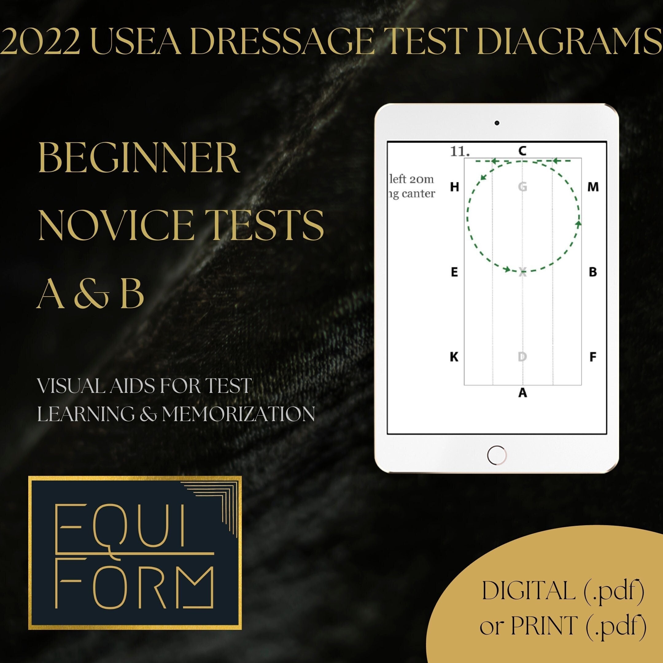 2022 USEA Beginner Novice Dressage Test Diagrams Etsy 2022 USEA Beginner Novice Dressage Test Diagrams Etsy