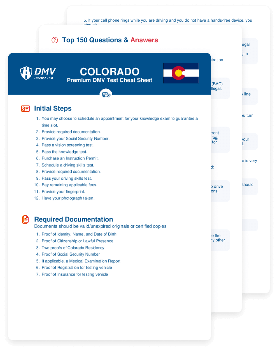 2025 Colorado DMV Test Cheat Sheet 99 Pass Rate 2025 Colorado DMV Test Cheat Sheet 99 Pass Rate