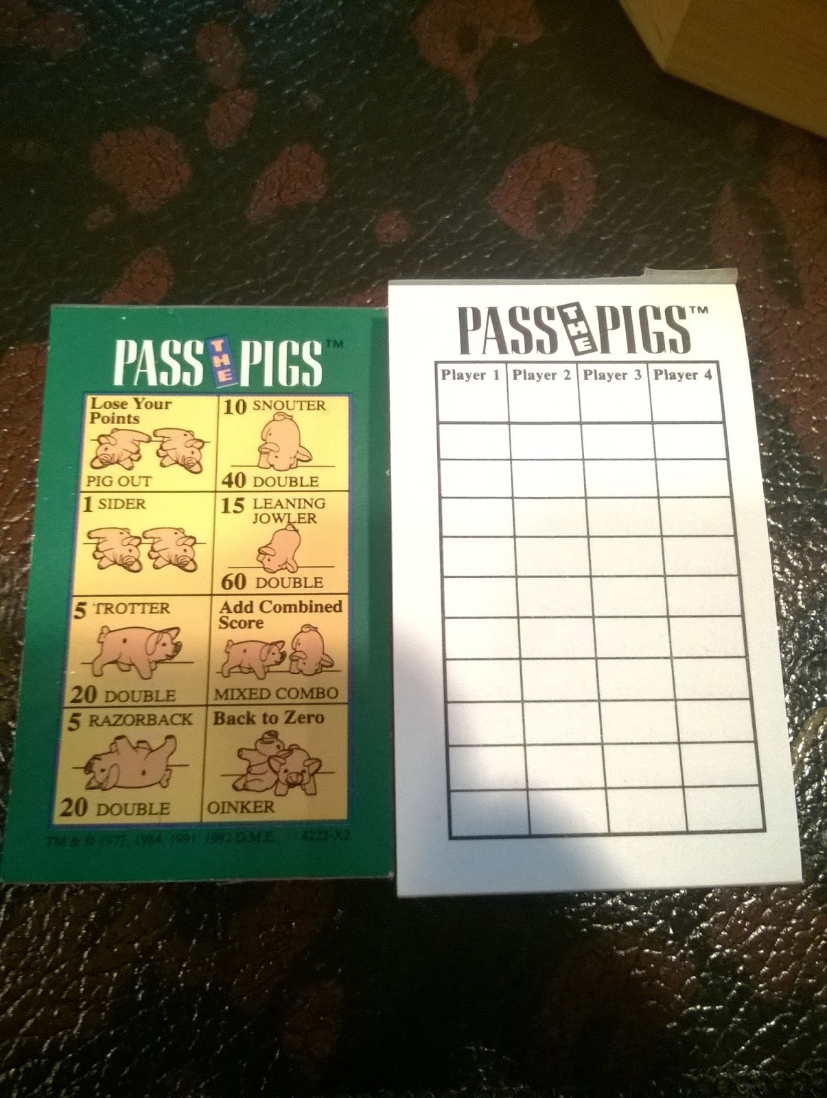 A Board Game A Day Pass The Pigs A Board Game A Day Pass The Pigs