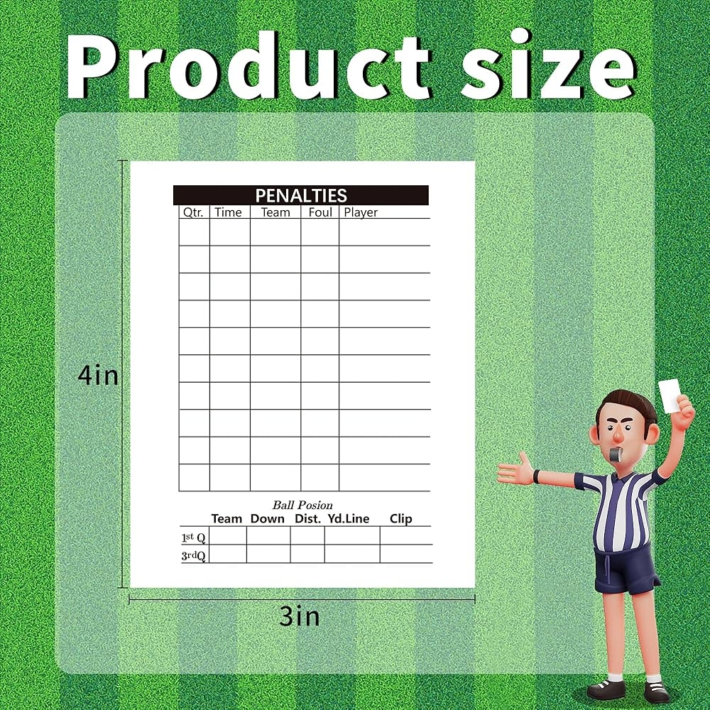 Amazon RunNico 50 Sets Football Referee Score Card Thick Print Soccer Referee Score Sheets Officials Football Game Card For Sports Competition Amazon RunNico 50 Sets Football Referee Score Card Thick Print Soccer Referee Score Sheets Officials Football Game Card For Sports Competition