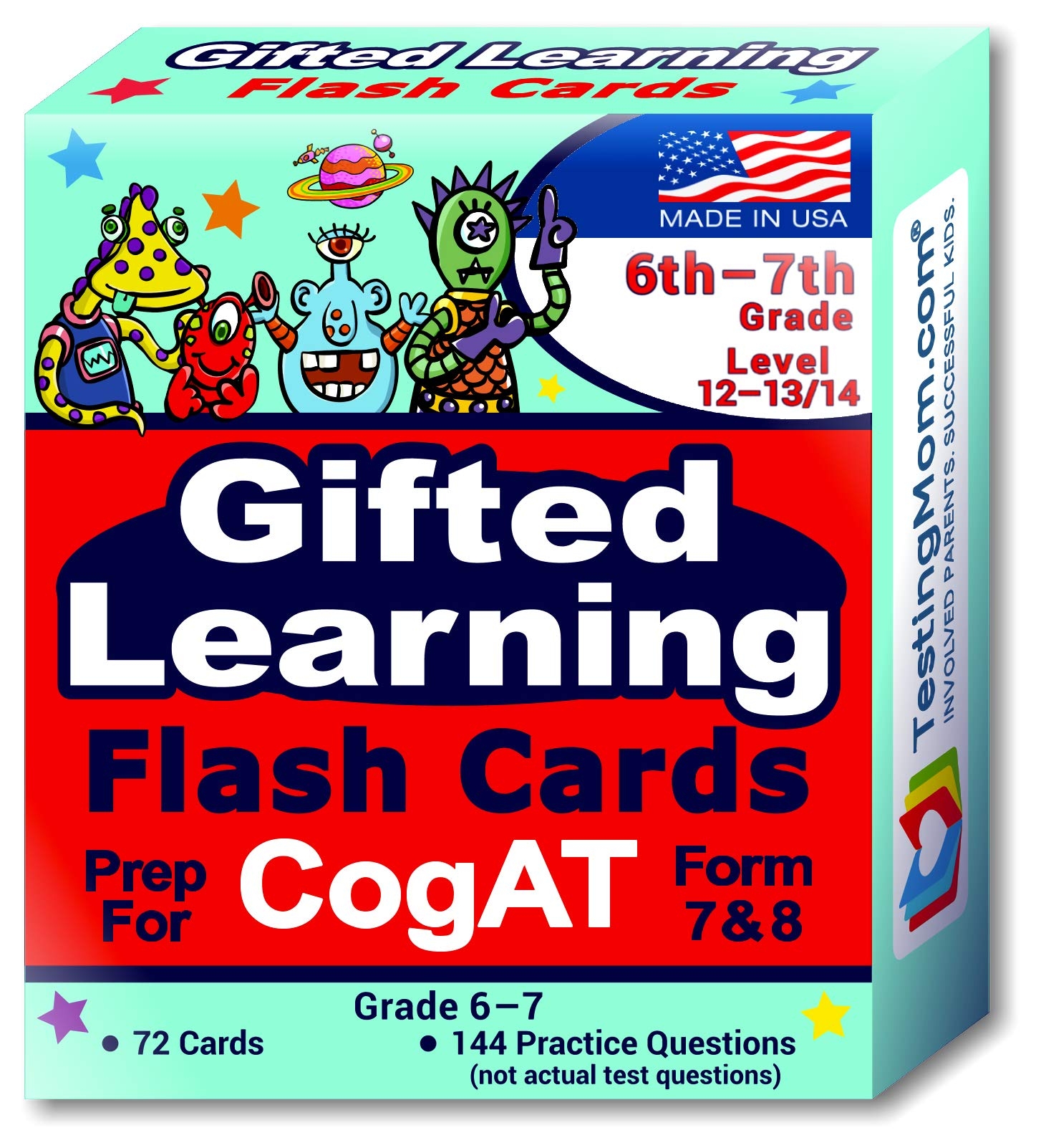 Amazon TestingMom CogAT Test Prep Flash Cards Grade 6 Amazon TestingMom CogAT Test Prep Flash Cards Grade 6