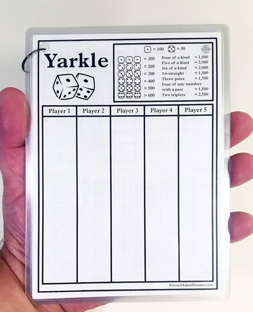 Amazon Yardzee And Yarkle 5 Amazon Yardzee And Yarkle 5