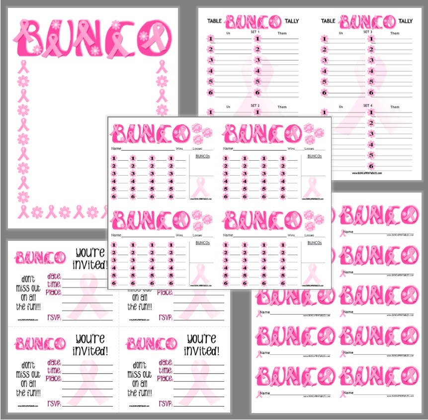 September Bunco Score Sheet September Bunco Score Sheet
