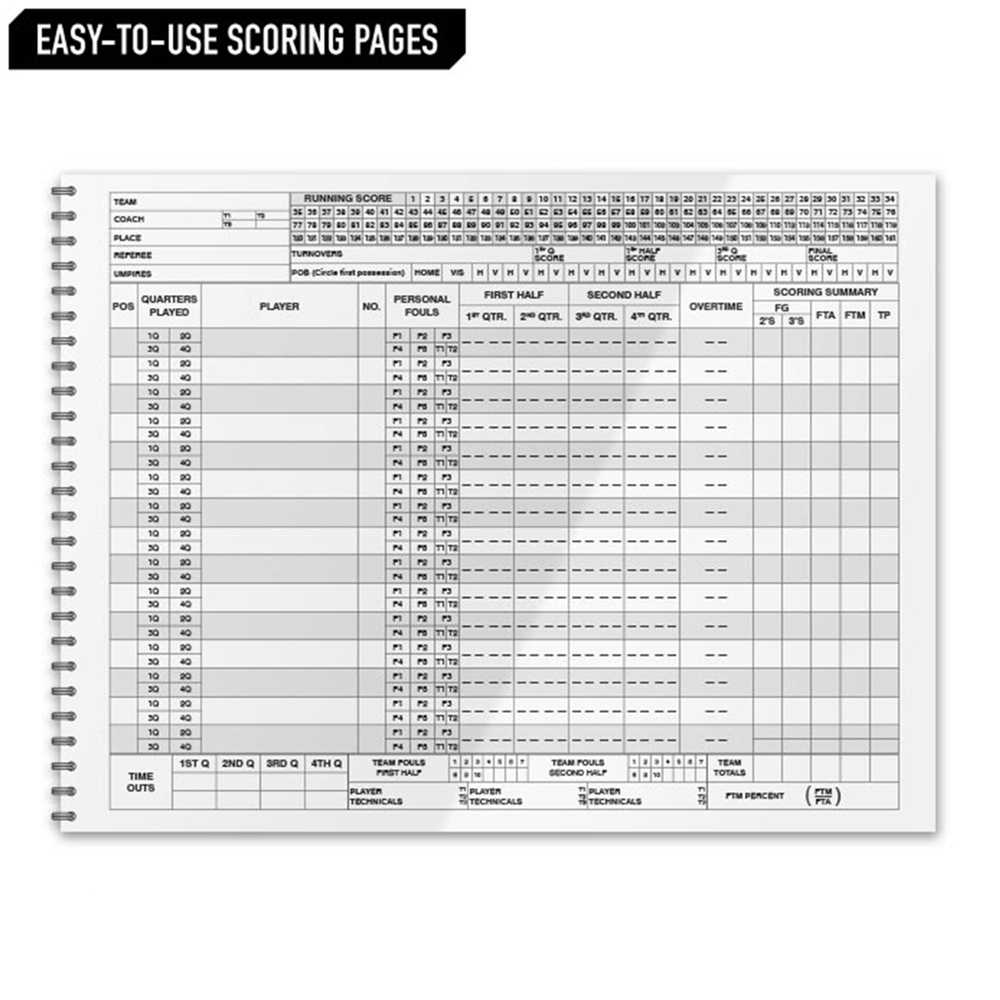 Basketball Scorebook Basketball Scorebook