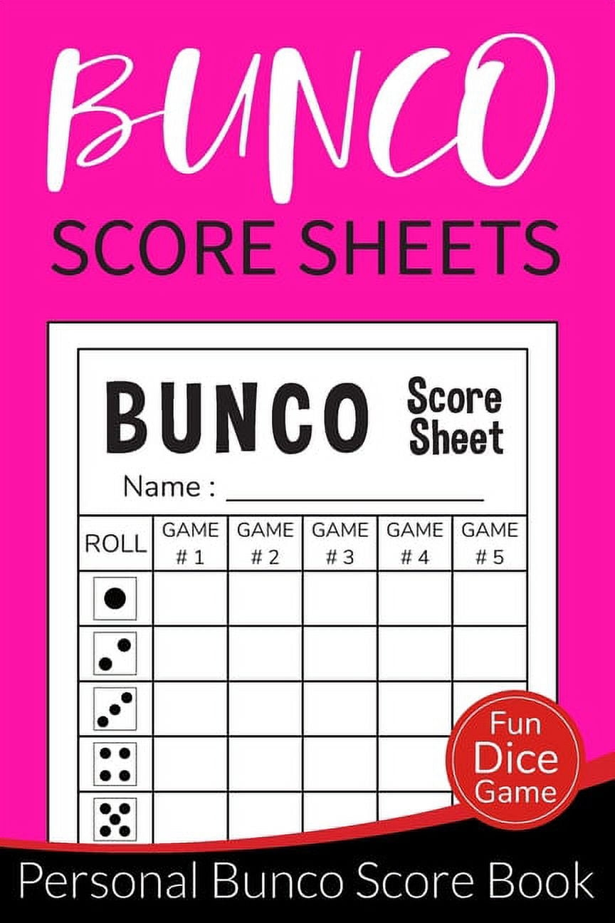 Bunco Score Sheets Bunco Score Sheets With MINI Bunco Pads Cards Game Kit Party Supplies Dice Game Gift Vol 4 Paperback Walmart Bunco Score Sheets Bunco Score Sheets With MINI Bunco Pads Cards Game Kit Party Supplies Dice Game Gift Vol 4 Paperback Walmart