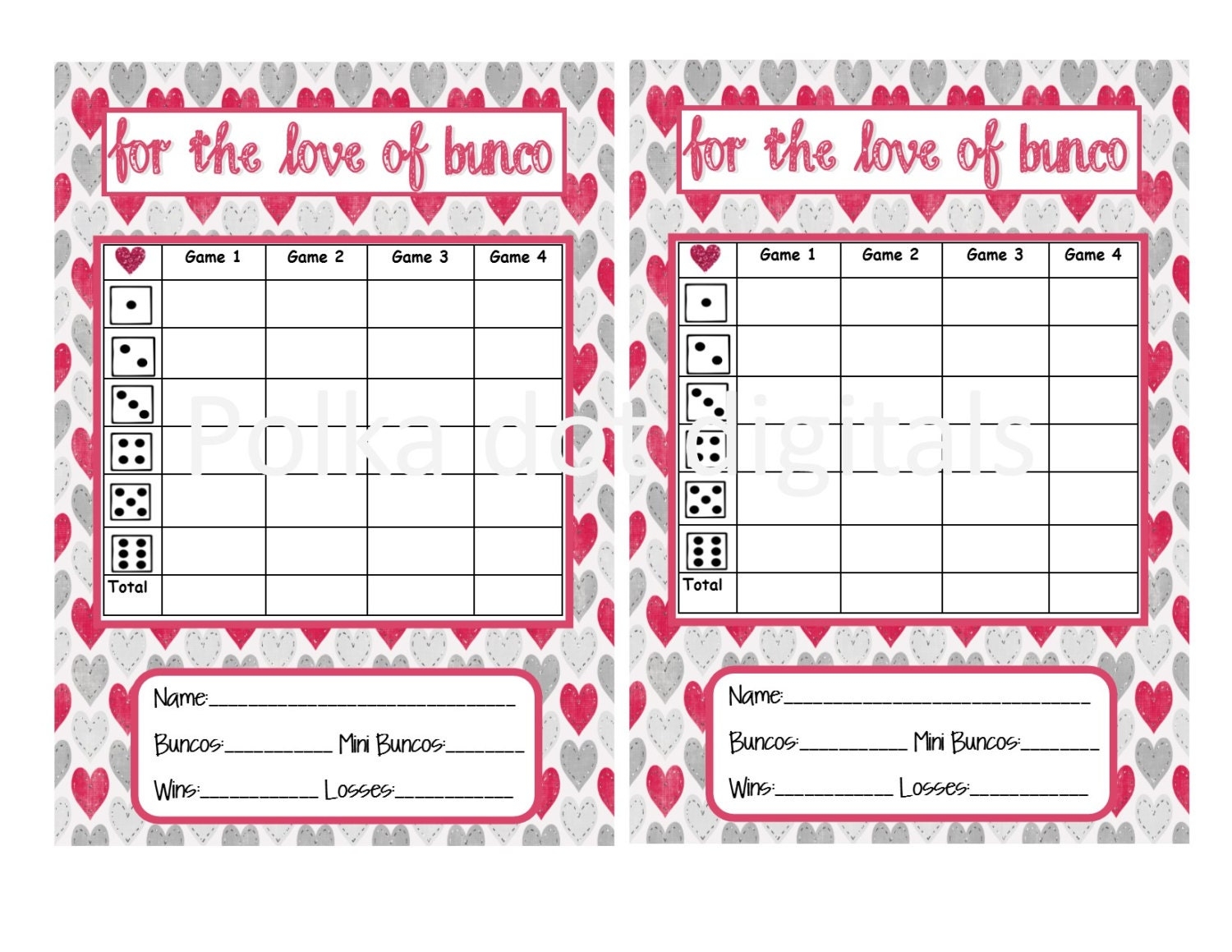 Buy 2 Get 1 Free LOVE Of BUNCO Valentine s Complete Set Bunco Buy 2 Get 1 Free LOVE Of BUNCO Valentine s Complete Set Bunco