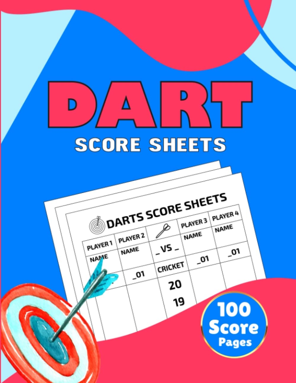 Buy Dart Score Sheets Dart Game Score Keeper Dart Game Book Dart Score Holder For Scorekeeping Great Gift For Darters Online At DesertcartZimbabwe