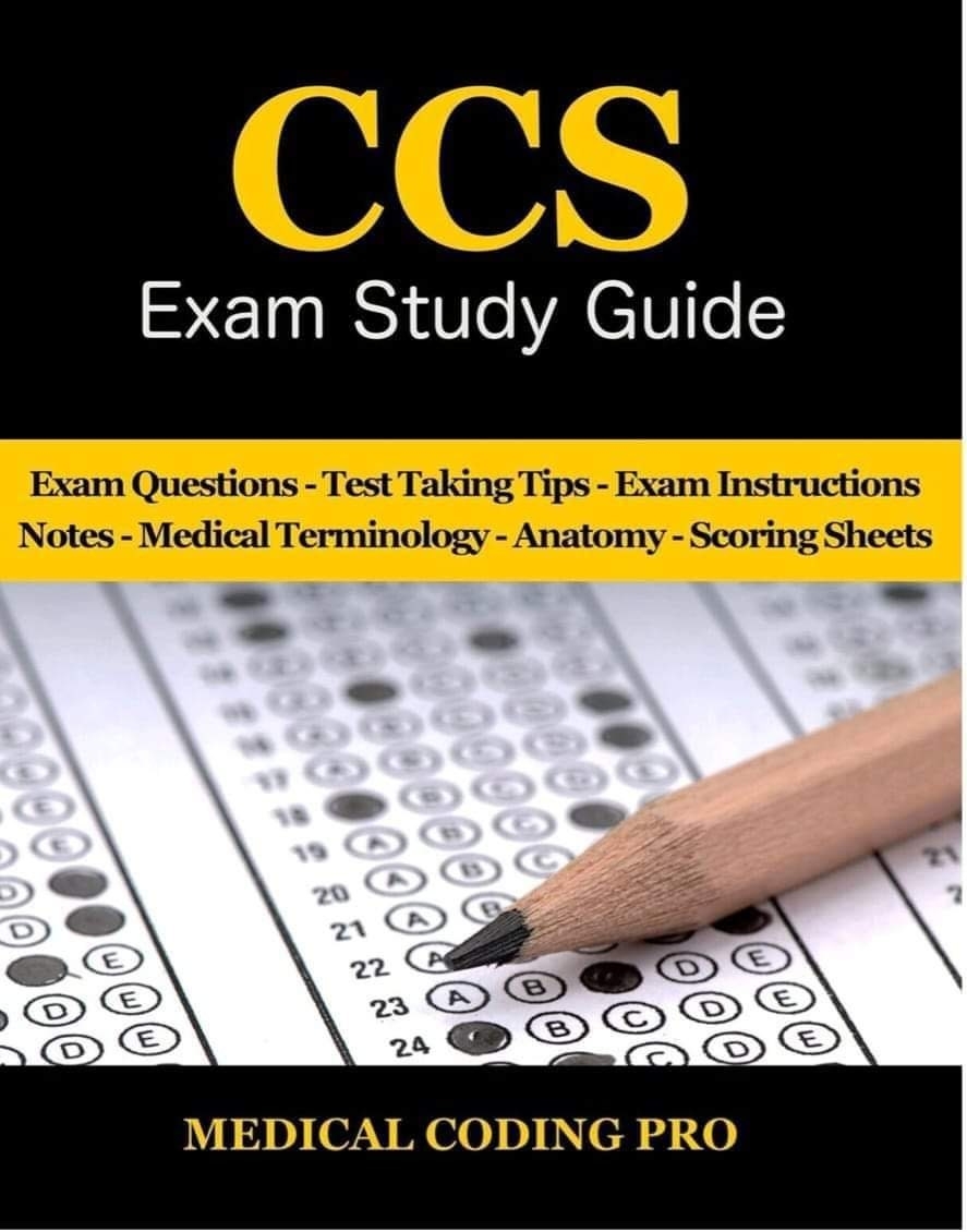 Certified Coding Specialist CCS Exam Preparation And Study Guide Medical Coding EBOOK Bundle Crc Coc Cpc Etsy