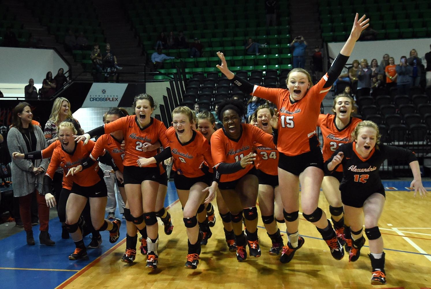 Class 5A Volleyball Alexandria Dominates Lawrence County Wins Class 5A Volleyball Alexandria Dominates Lawrence County Wins