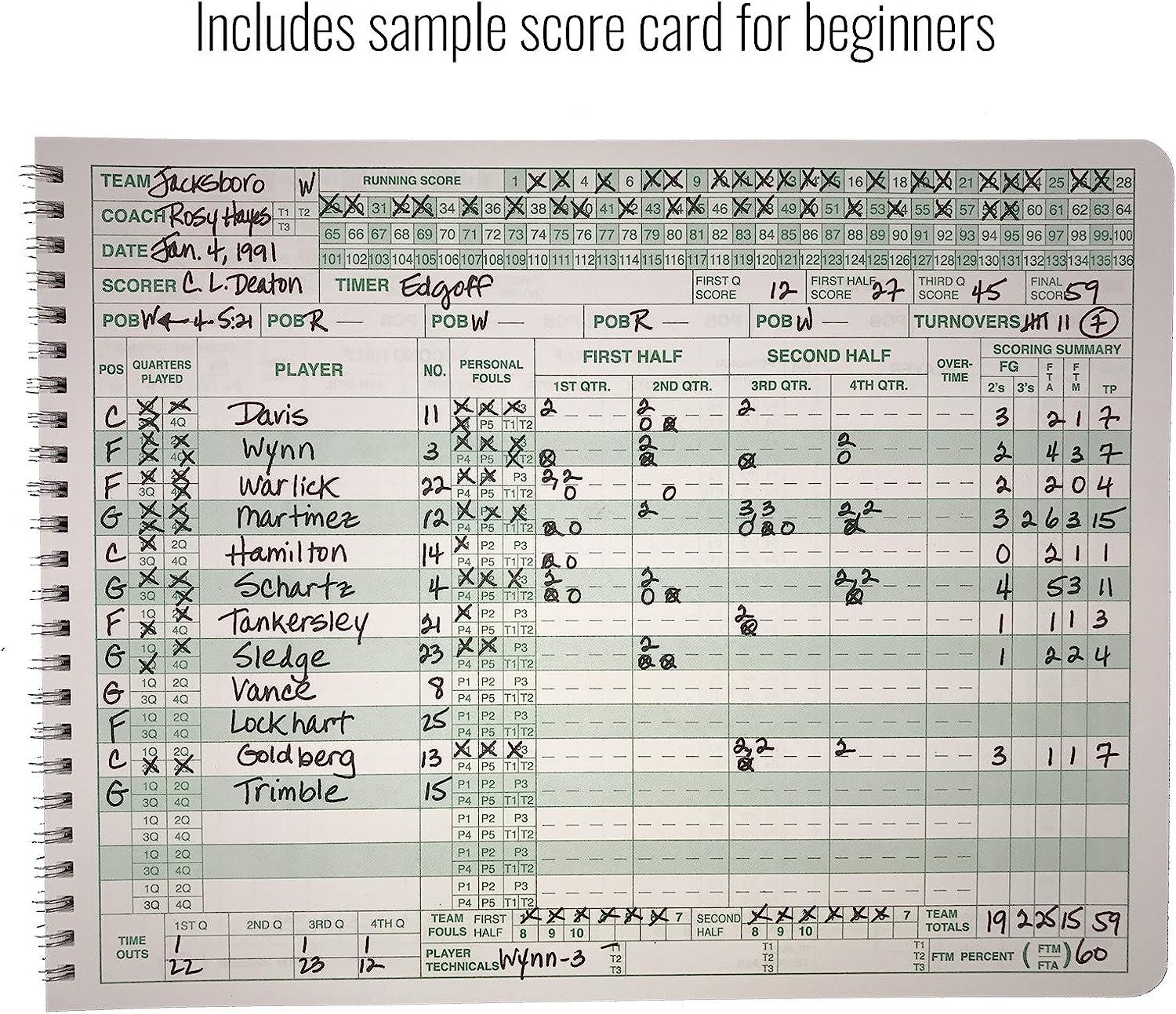 Cramer Scorebook Mark V Basketball Track Scores U0026 Stats Easily Buy Now In International GoSupps