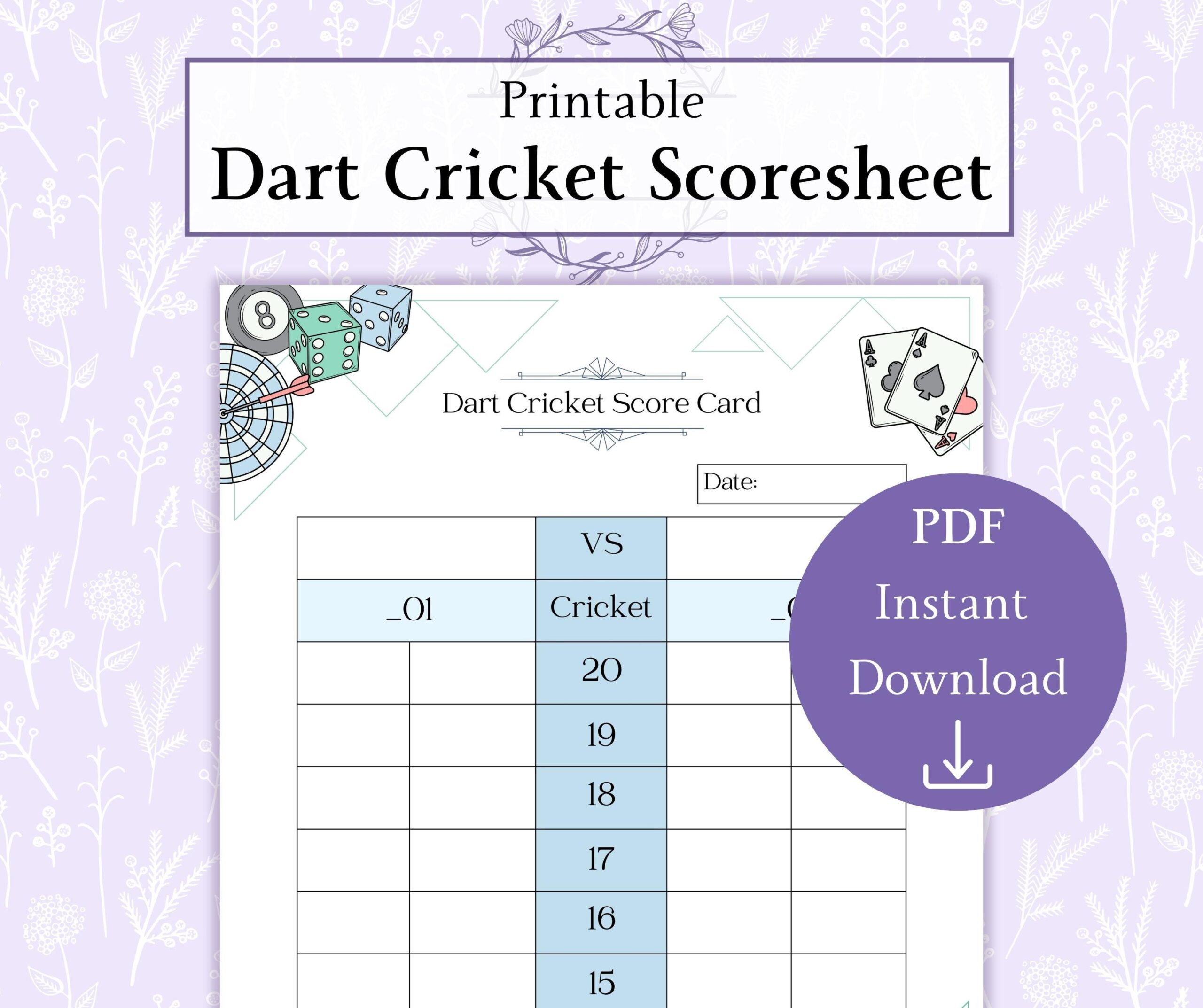Dart Board Score Sheet Etsy Dart Board Score Sheet Etsy