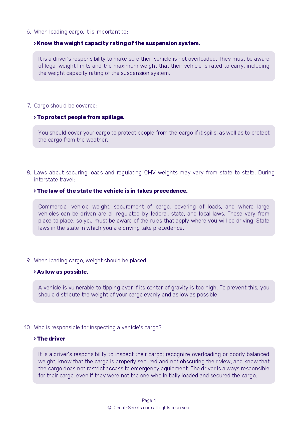 DMV Test Cheat Sheet Indiana DMV Test Cheat Sheet Indiana