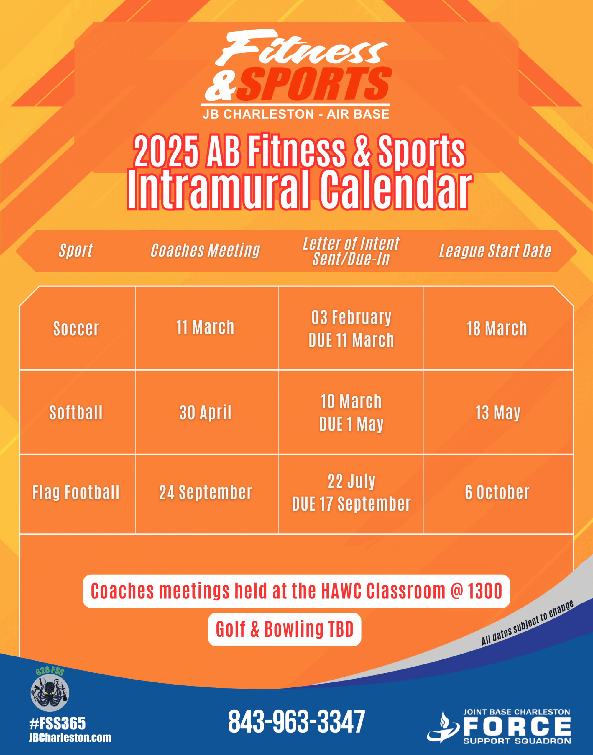 Fitness Joint Base Charleston