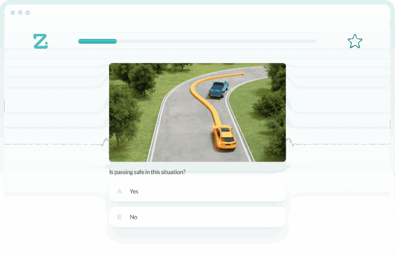 FREE 2025 Permit Practice Test Zutobi Drivers Ed