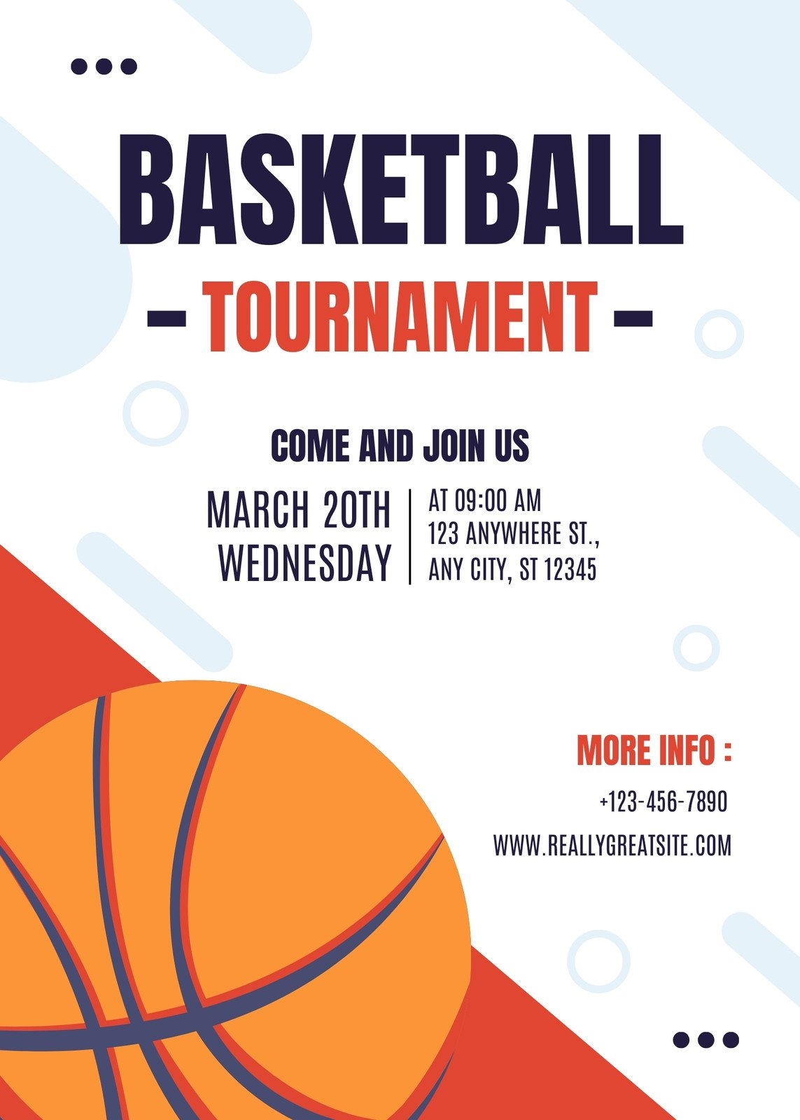 Free And Customizable Basketball Templates Free And Customizable Basketball Templates