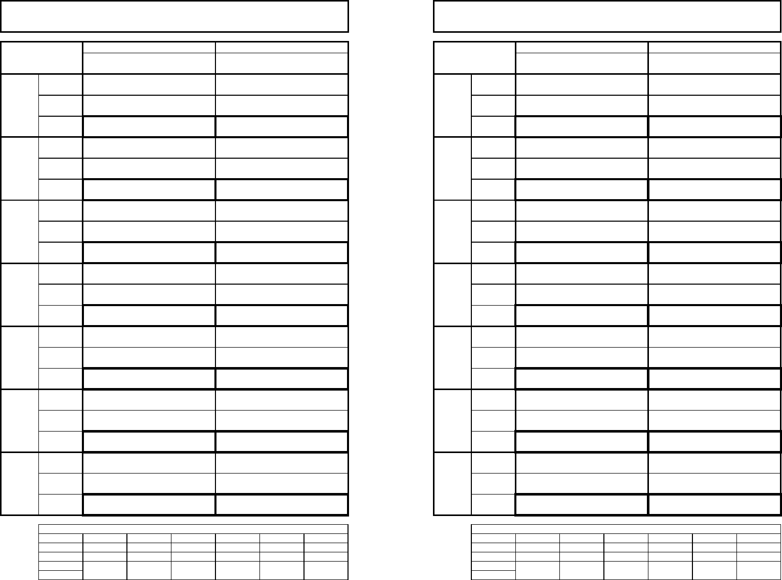 Free Canasta Score Sheet PDF 17KB 1 Page s 