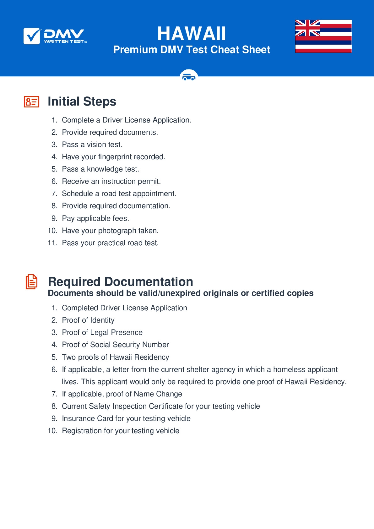 FREE Hawaii Permit Test Real 2025 DMV Test Questions FREE Hawaii Permit Test Real 2025 DMV Test Questions