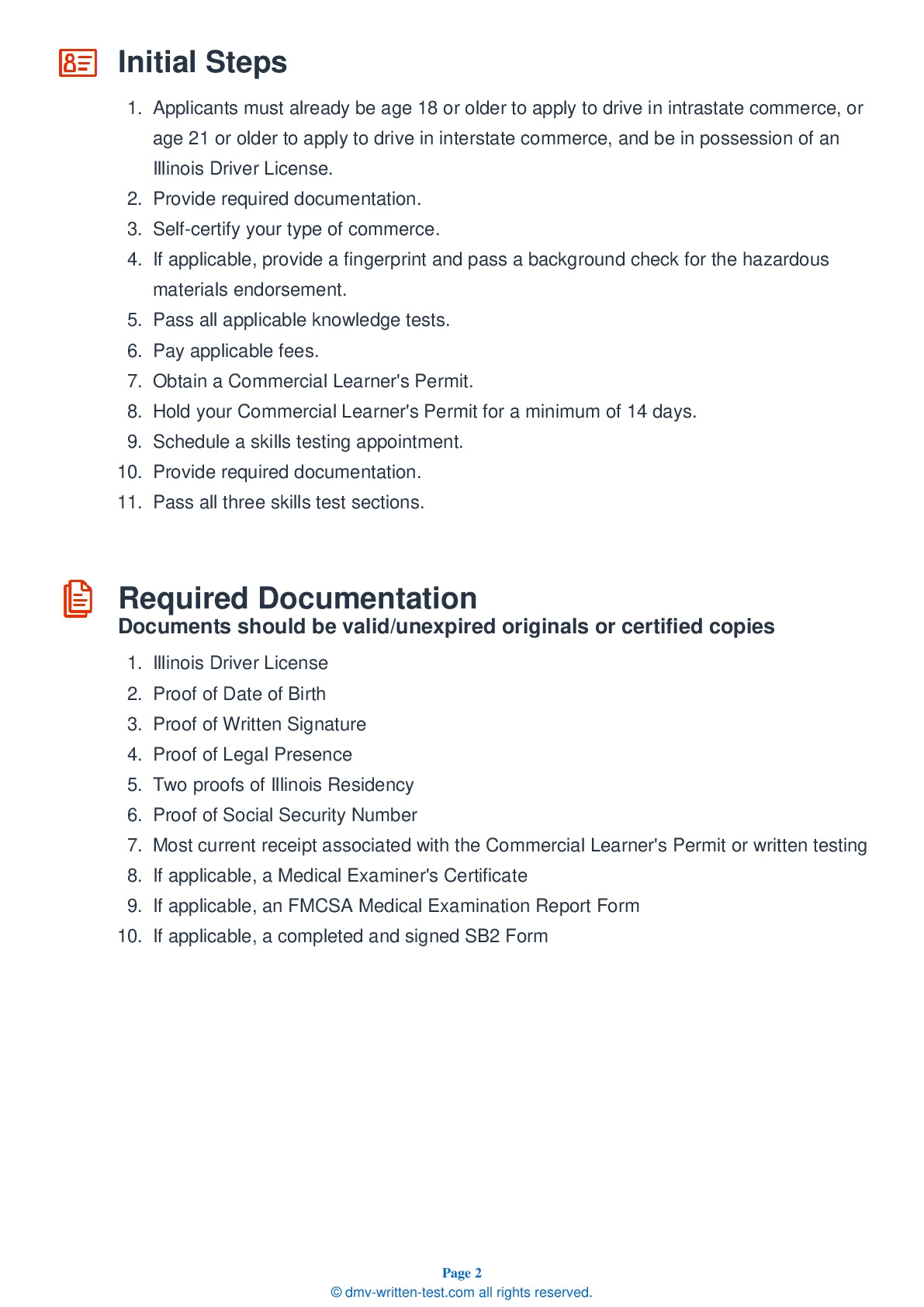 FREE Illinois Knowledge Test Class A Real 2025 CDL Questions 