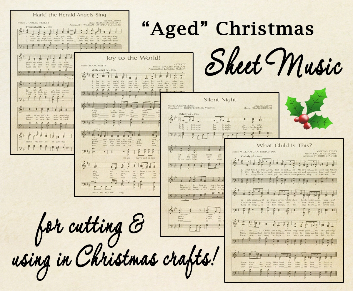 Free Printable Christmas Sheet Music Scores