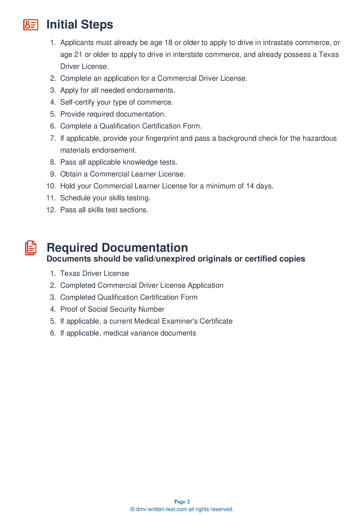 FREE Texas Knowledge Test Class A Real 2025 CDL Questions 