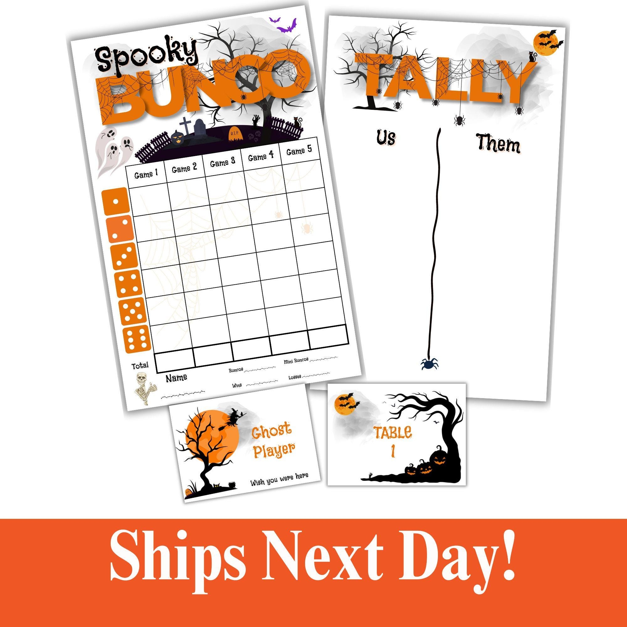 Free Printable Bunco Score Sheets Halloween Free Printable Bunco Score Sheets Halloween