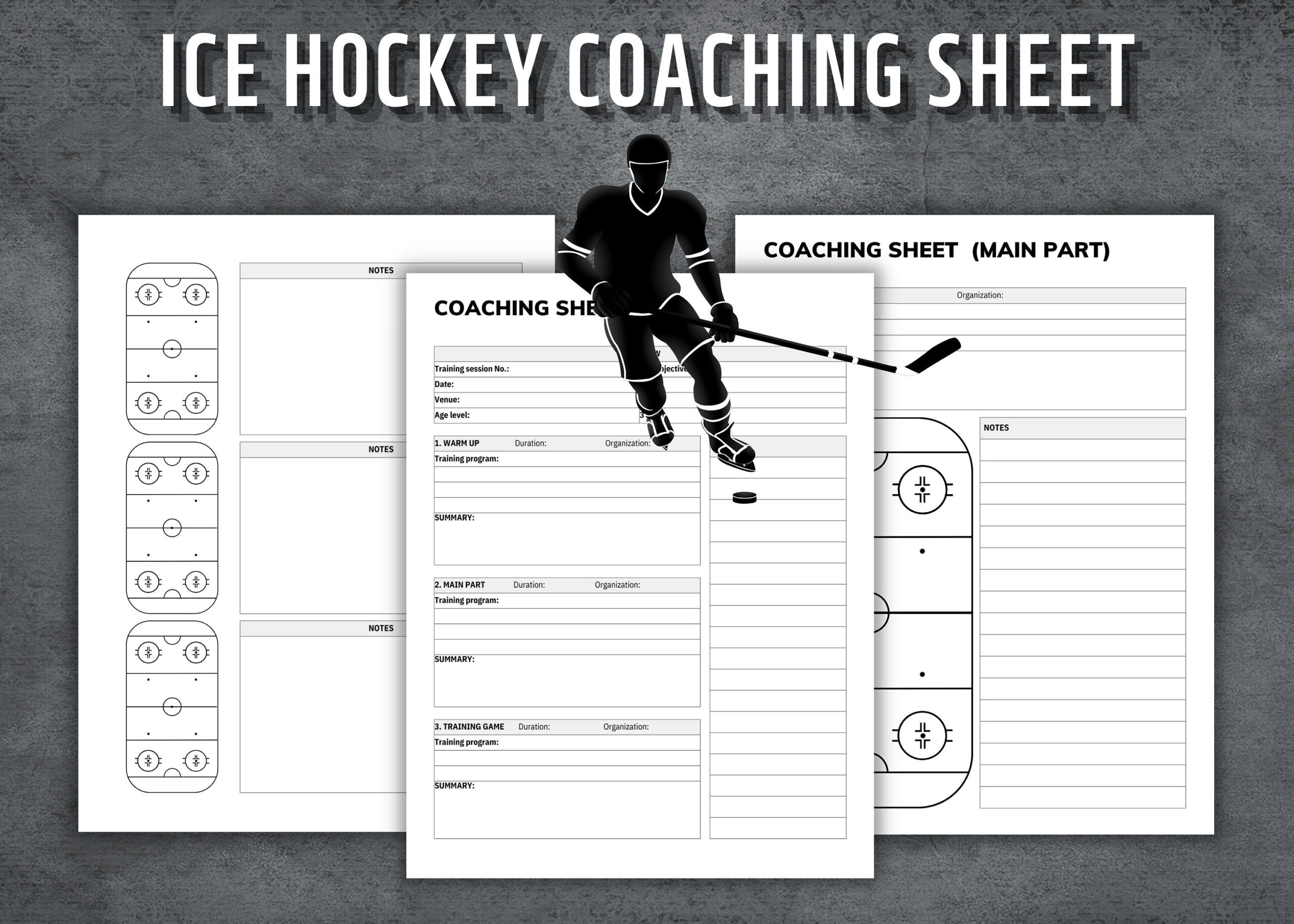 Hockey Score Sheets Etsy Canada