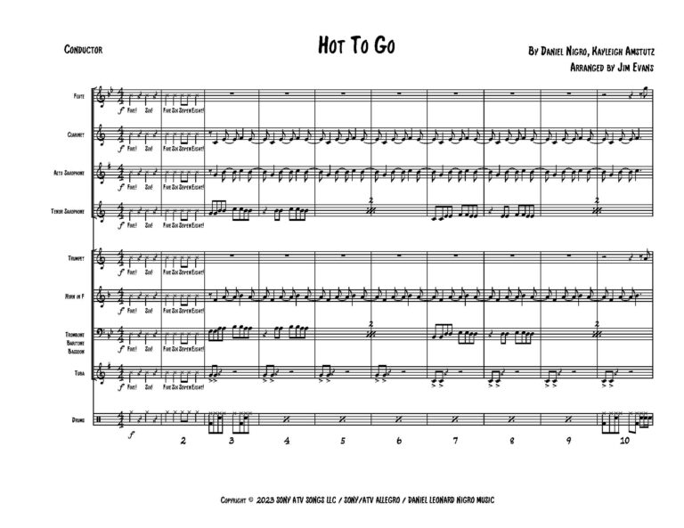 Hot To Go Beginning band