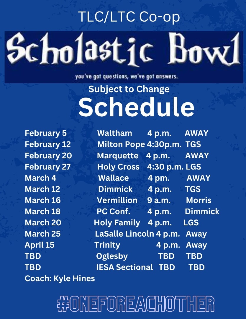Ihsa Scholastic Bowl Score Sheet