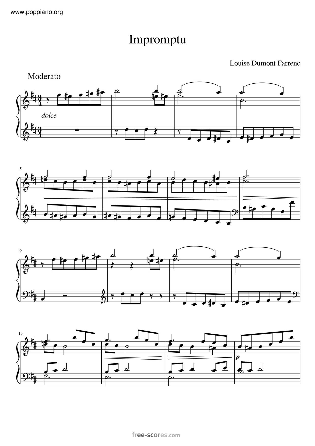 Free Scores Sheet Music Pdf Free Scores Sheet Music Pdf