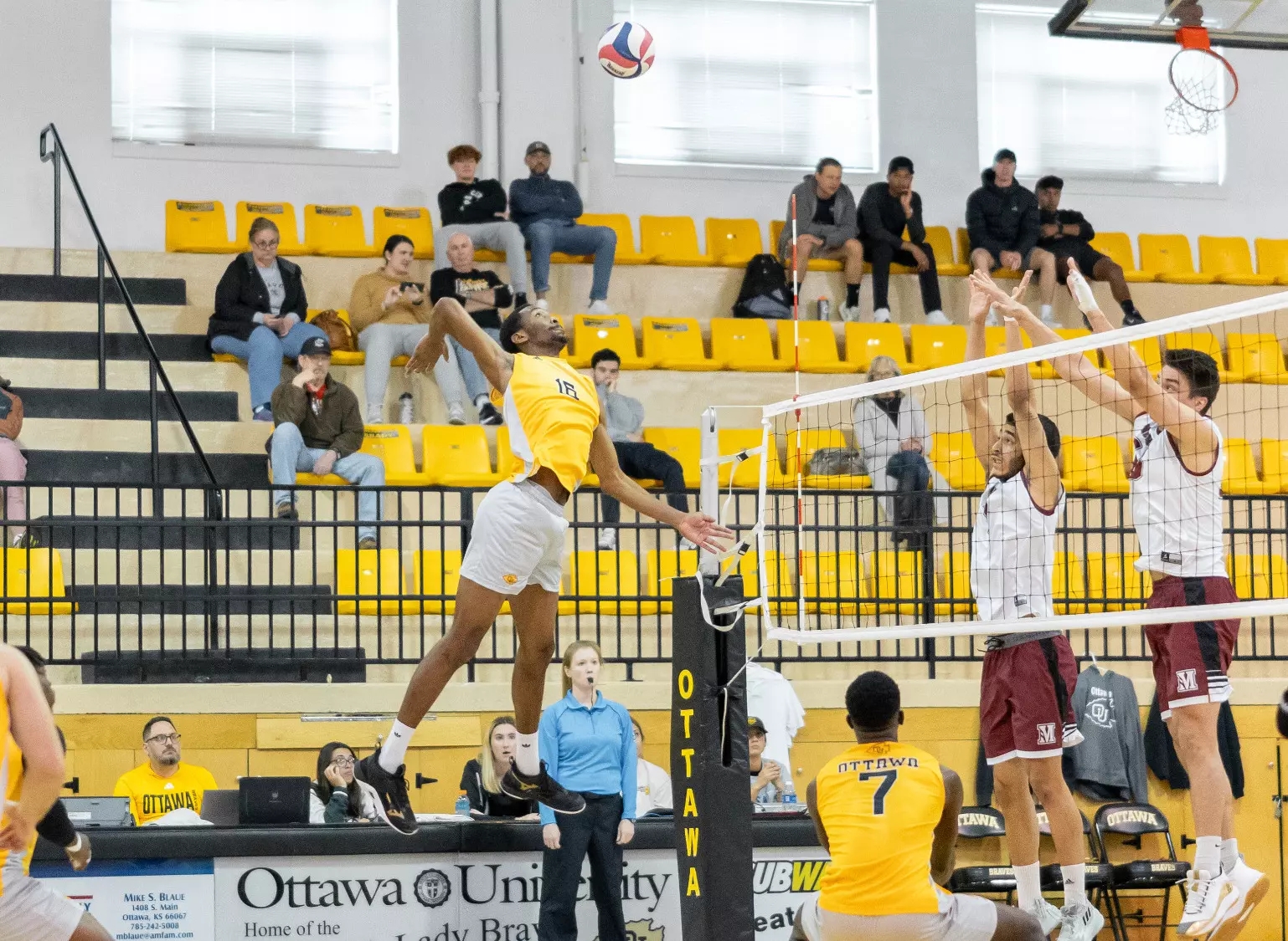 Men s Volleyball Falls To 12 Missouri Valley 3 1 Ottawa University