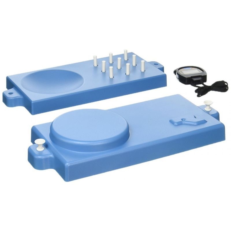 Nine Hole Peg Test For Dexterity Testing Health And Care