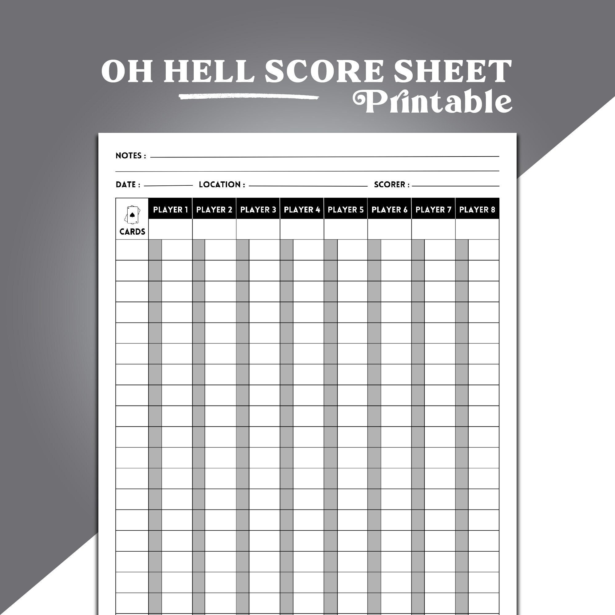 Oh Hell Card Game Score Sheet Printable Oh Hell Score Sheet Oh Hell Card Game Scoring Letter And A4 Sizes Included Etsy UK Oh Hell Card Game Score Sheet Printable Oh Hell Score Sheet Oh Hell Card Game Scoring Letter And A4 Sizes Included Etsy UK