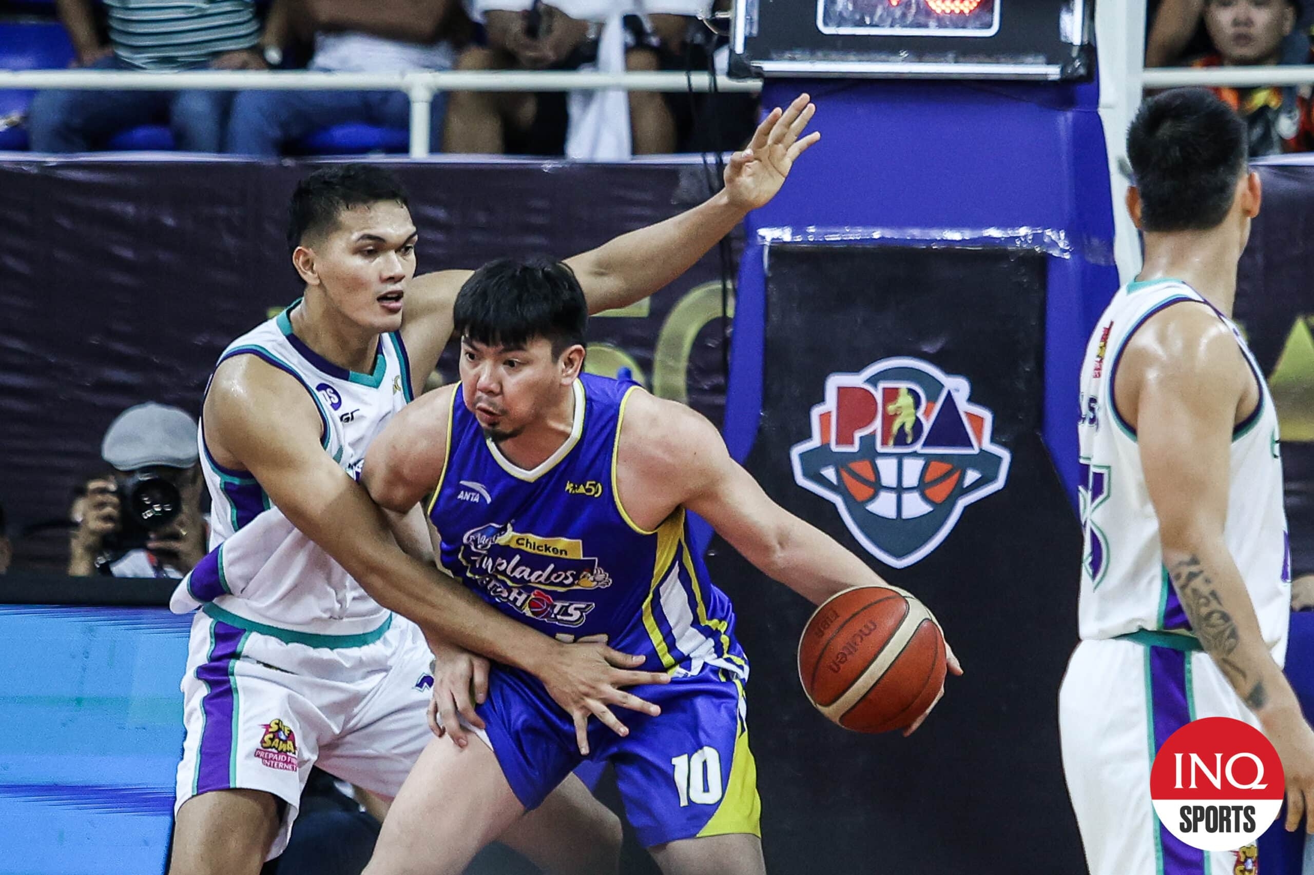 PBA Ian Sangalang Gets Taste Of Converge Bigs In Tough Duel
