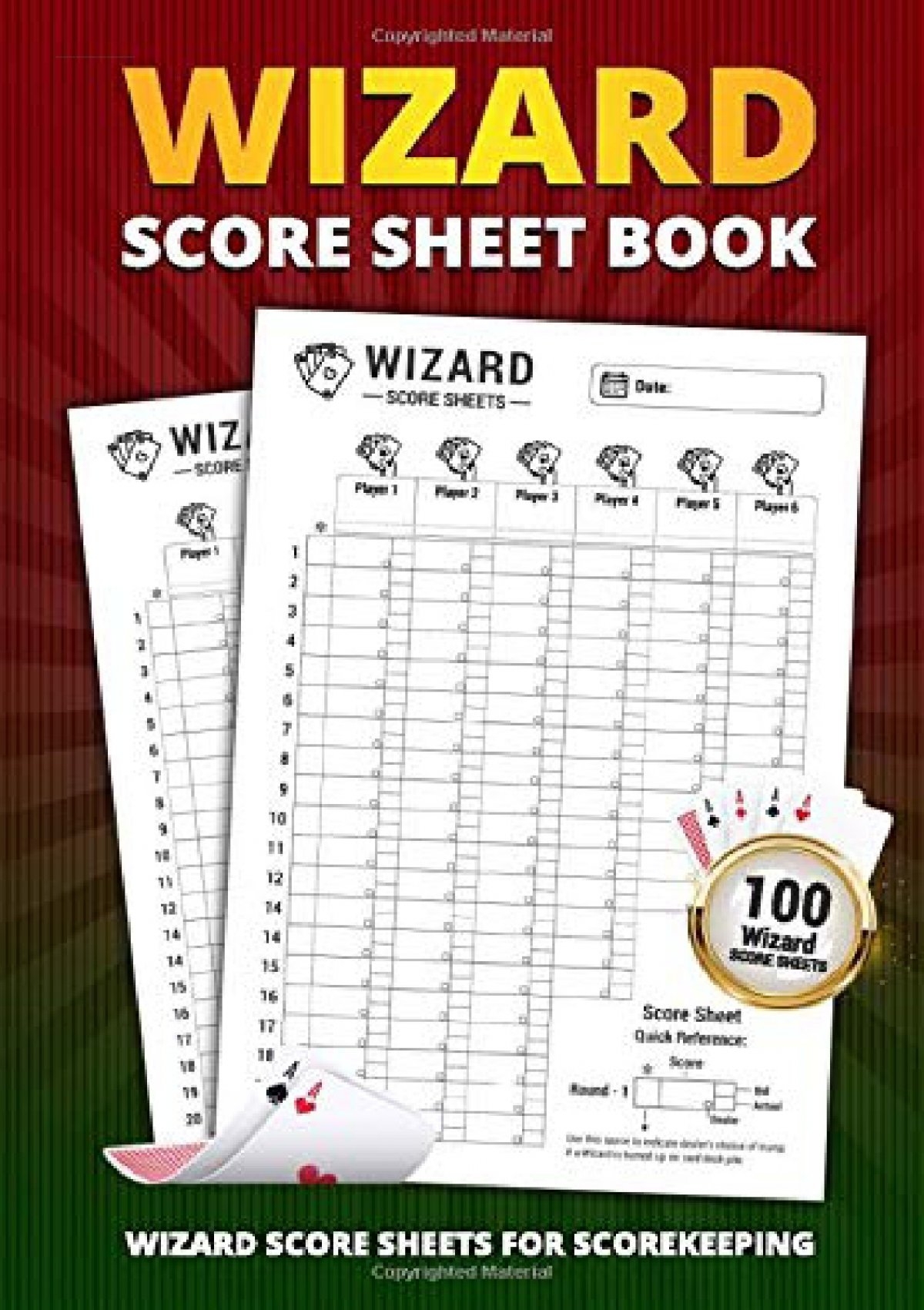 PDF Wizard Score Sheet Book 100 Score Sheets For Scorekeeping Wizard Game Record Keeper Book Wizard Score Record Free