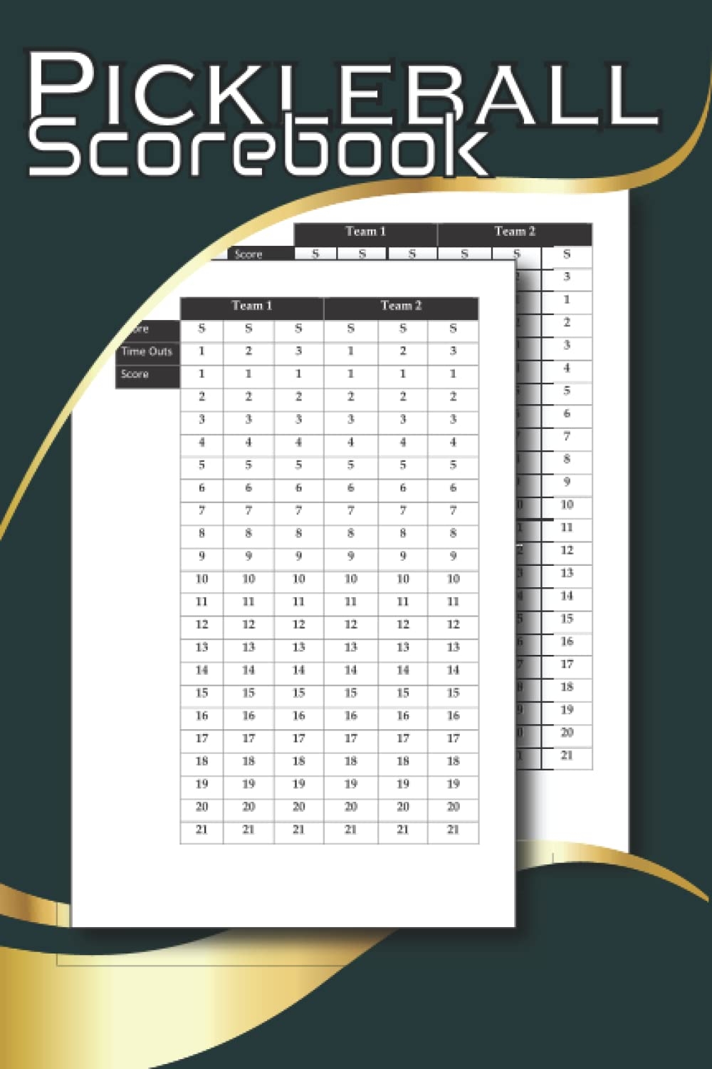 Pickleball Scorebook 120 Pickleball Score Sheets For Pickleball Score Keeper Publ Opt 9798817245004 Amazon Books