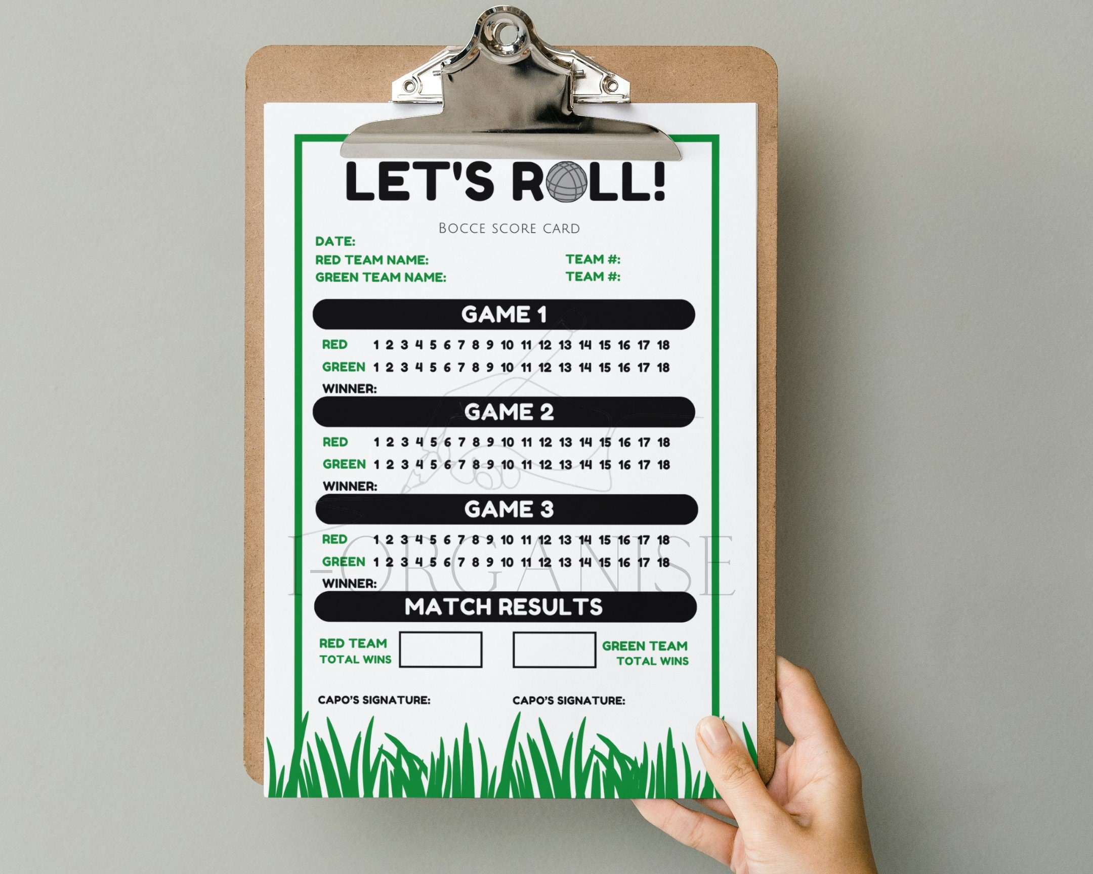 Printable Bocce Scorecards Bocce Score Cards Bocce Ball Game Backyard Games Outdoor Party Games Bocce Score Tracker Outdoor Lawn Games Etsy