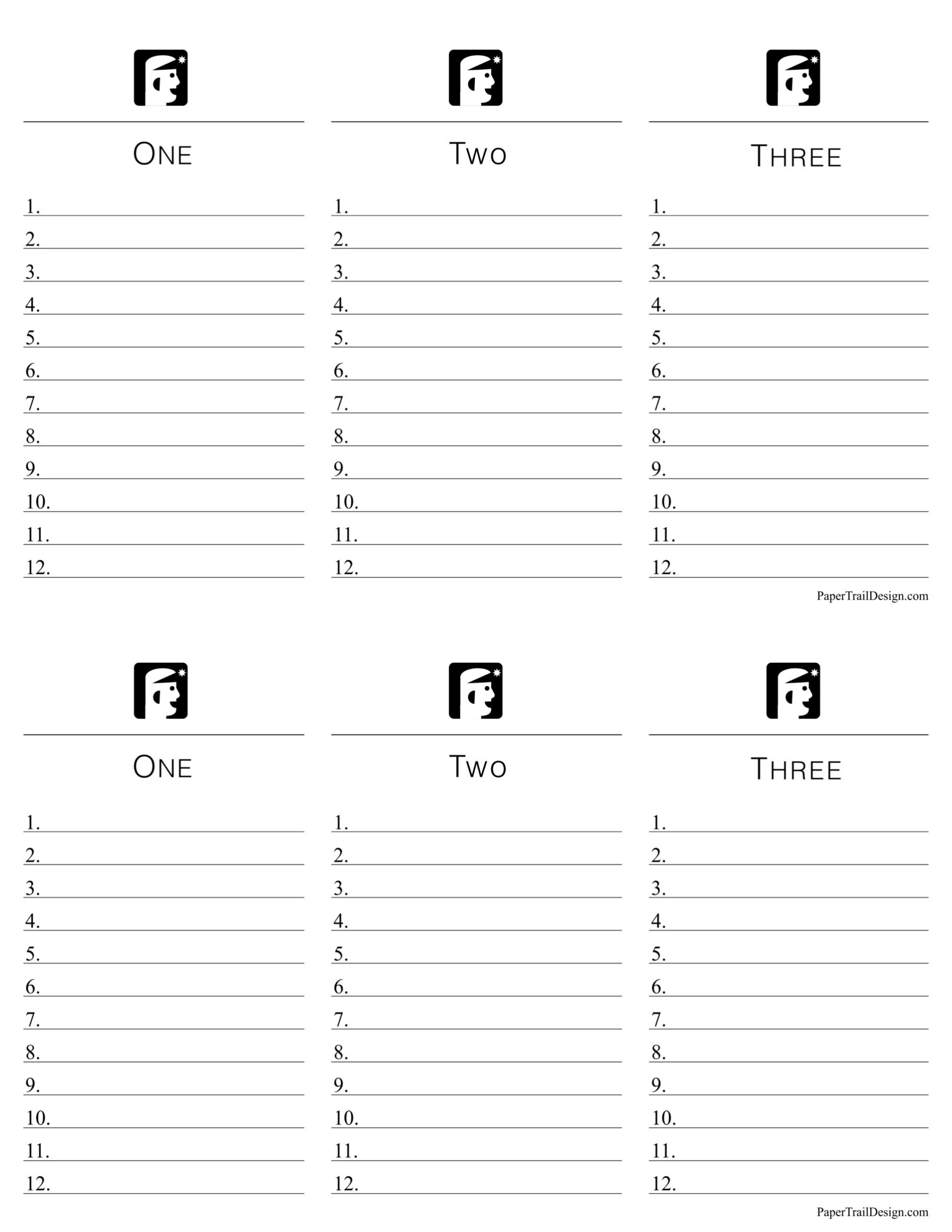 Scattergories Score Sheet Printable Scattergories Score Sheet Printable