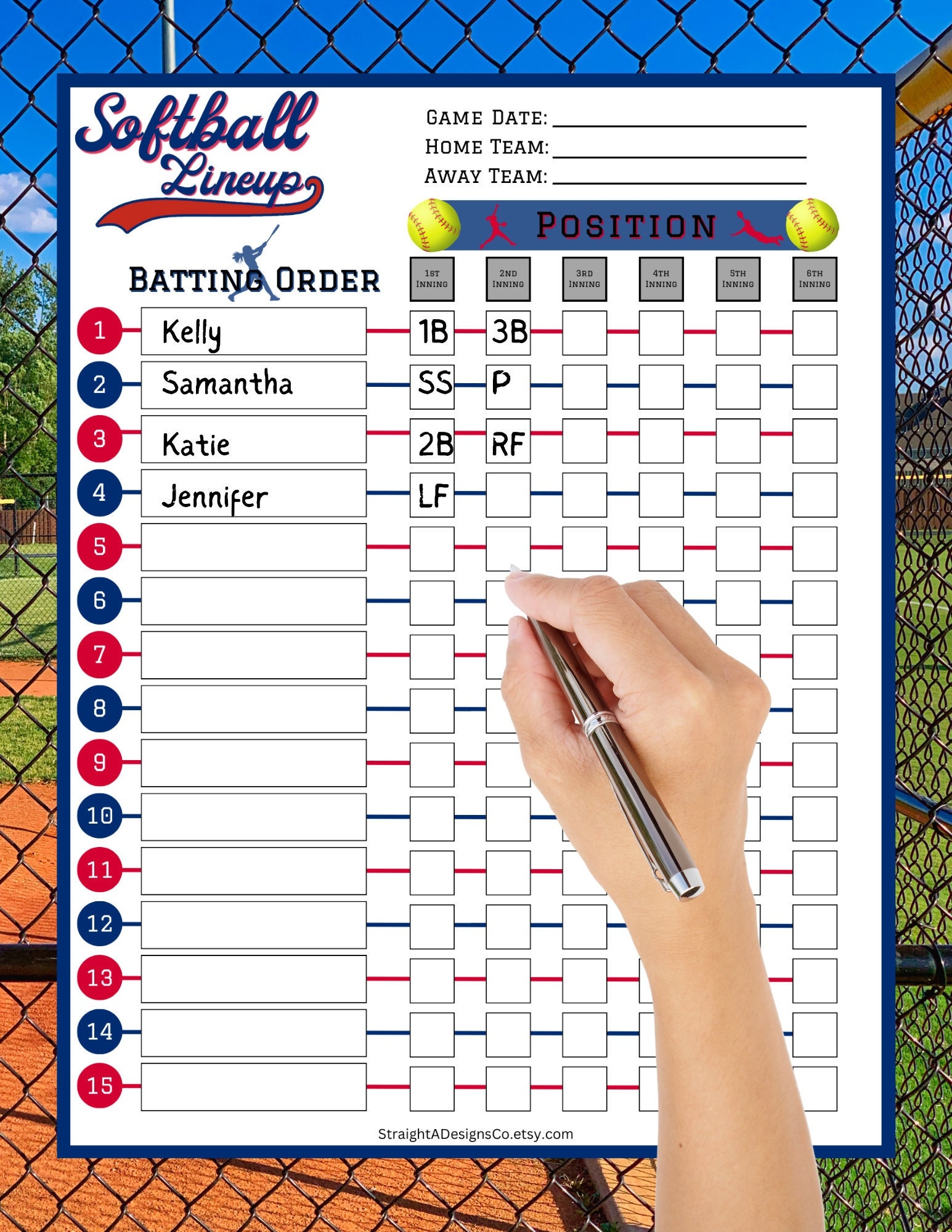 Printable Softball Lineup Card Softball Position Board Softball Coach Roster 15 Player Batting Order Team Position List Softball Dugout Etsy Printable Softball Lineup Card Softball Position Board Softball Coach Roster 15 Player Batting Order Team Position List Softball Dugout Etsy